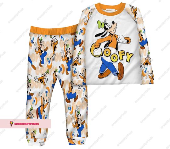 Goofy Disney Pajamas, Disney Sleepwear