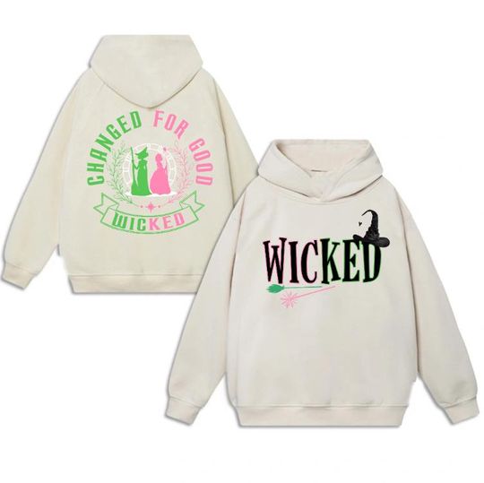Wicked Sweatshirt, Defy Gravity Broomstick Magic Wand Tee, Wizard of Oz Movie Fan Sweatshirt, Gift For Her