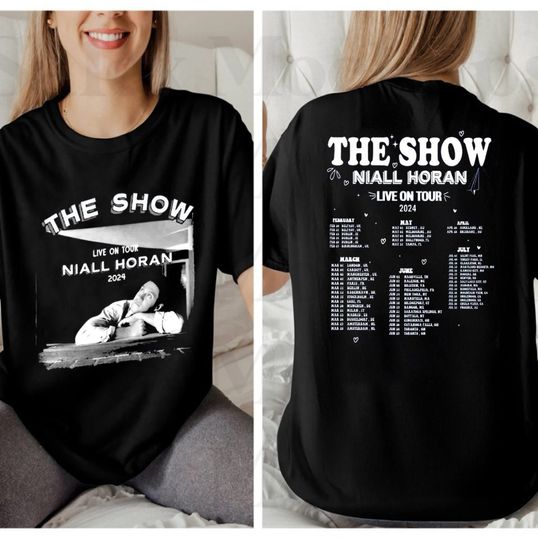 Niall Horan The Show Live On Tour 2024 Shirt, Niall Horan Concert Tee