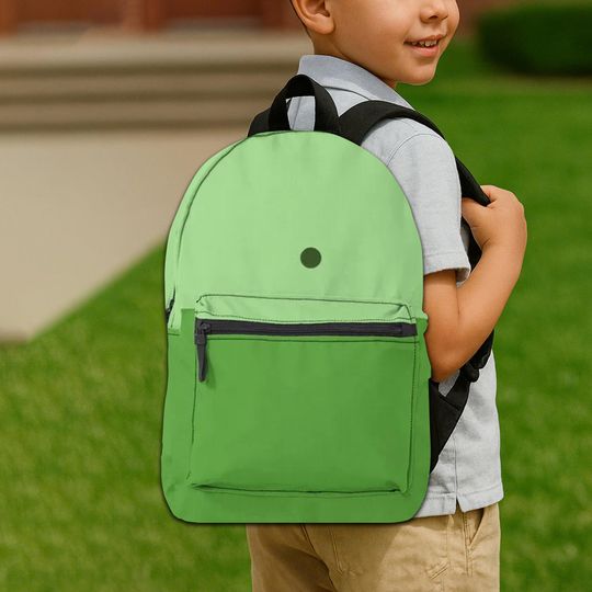 Finn the Human Adventure Time Backpack, Cartoon Green School Bag for Kids Boys Girls, Cosplay Backpack for Kid