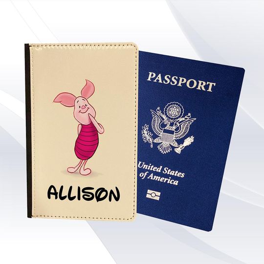 Winnie the Pooh Piglet Passport Holder