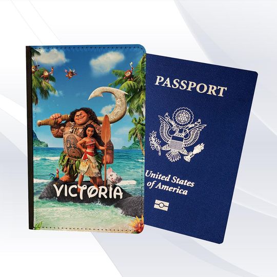 Disney Moana Beach Passport Holder