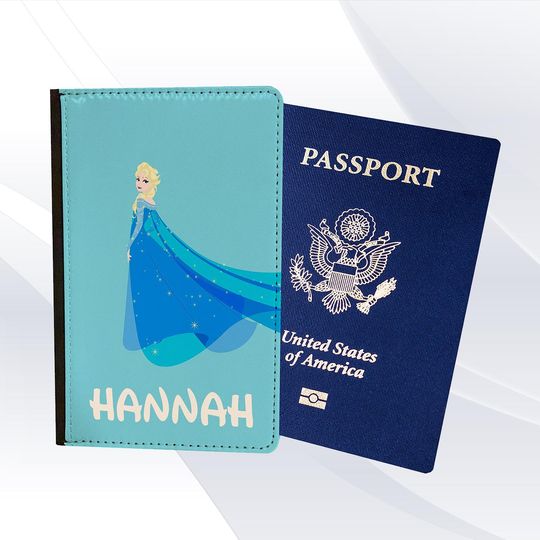Disney Princess Collection Elsa Passport Holder