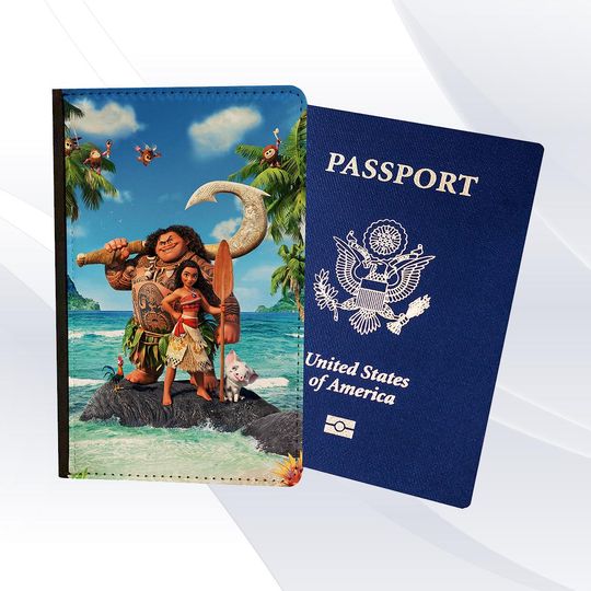 Disney Moana Beach Passport Holder