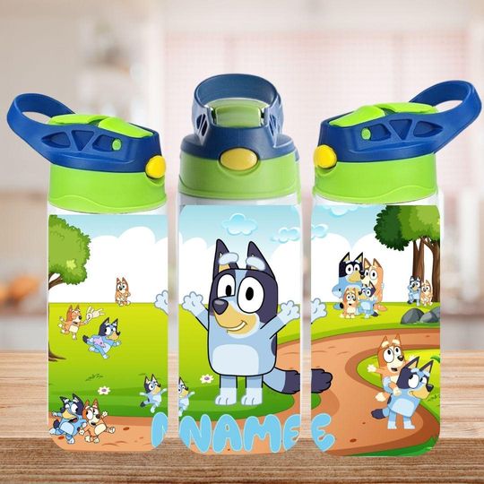 Personalized BlueyDad Dad Kids Tumbler