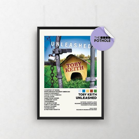 Toby Keith Posters / Unleashed Poster / Toby Keith