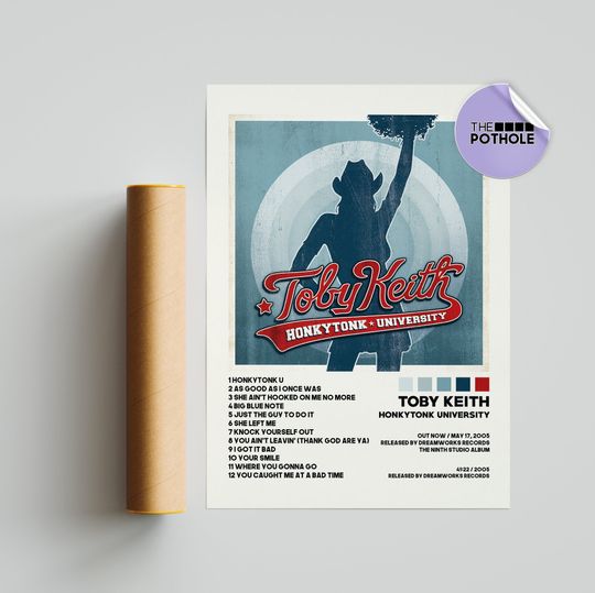 Toby Keith Posters / Honkytonk University Poster / Toby Keith