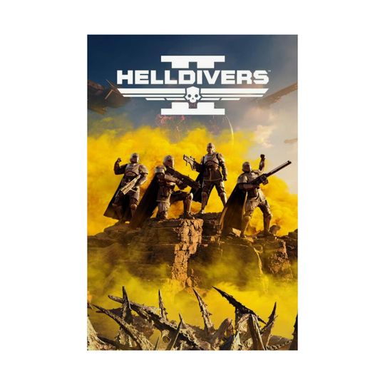 HellDivers 2 Poster, Gaming Posters, Badass Poster, Super Earth Poster