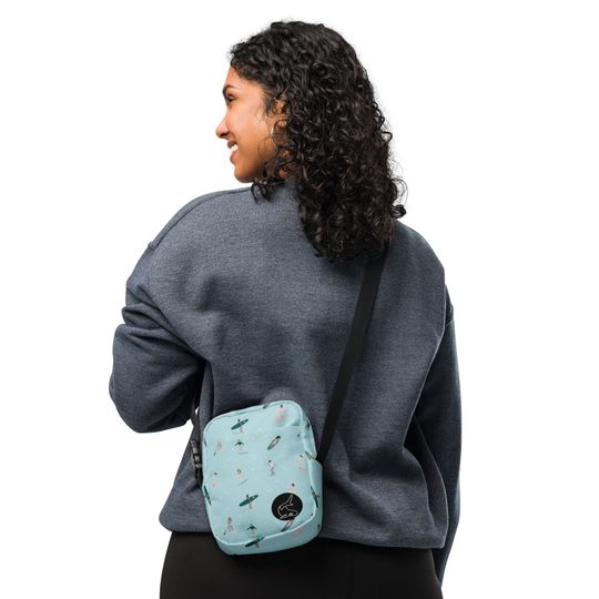 Paddle Out Surfer Crossbody Bag