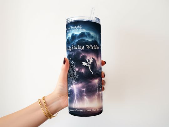 Fourth Wing Lightning Wielder 20oz tumbler