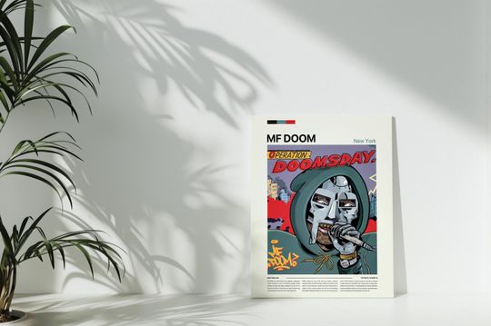 MF Dooom Vertical Poster