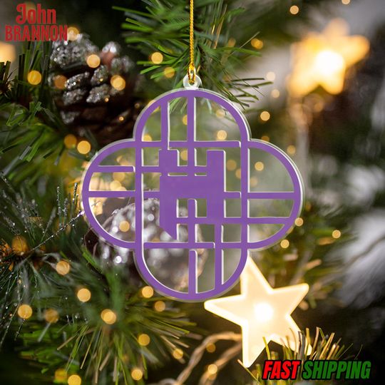 KPOP Demon Hunters Logo Ornament, KPOP Christmas Keepsake, Huntrix Ornament