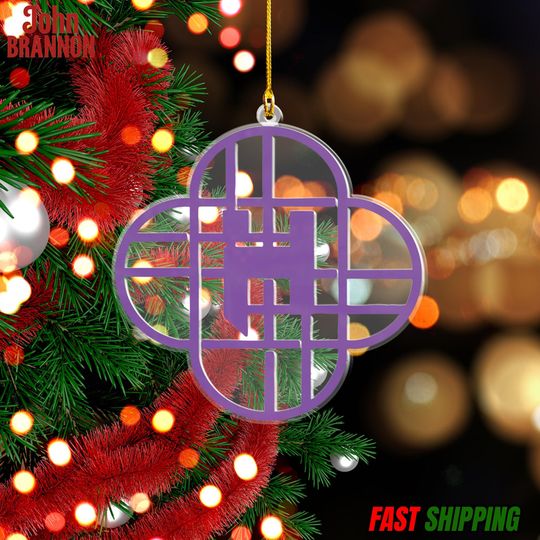 KPOP Demon Hunters Logo Ornament, KPOP Christmas Keepsake, Huntrix Ornament