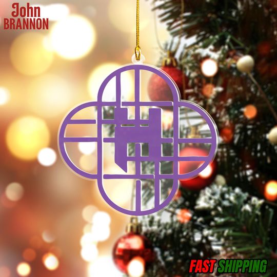 KPOP Demon Hunters Logo Ornament, KPOP Christmas Keepsake, Huntrix Ornament