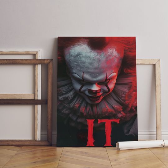 IT Poster, Pennywise Poster, Wall Decor