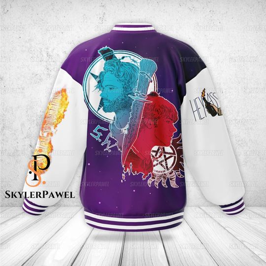 Supernatural Baseball Jacket, Supernatural Jacket, Winchesters Baseball Jacket