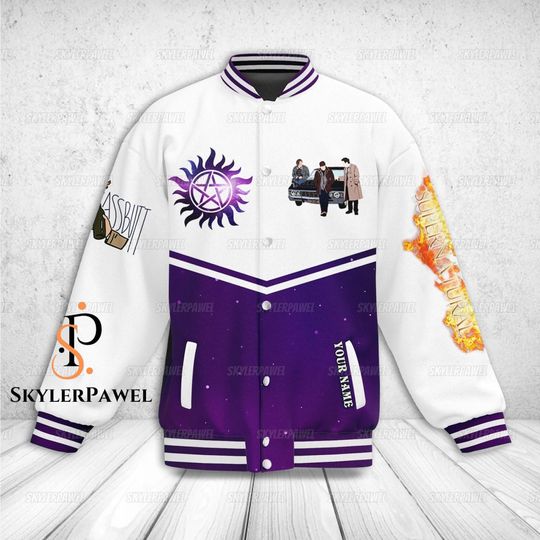 Supernatural Baseball Jacket, Supernatural Jacket, Winchesters Baseball Jacket