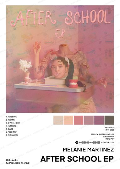 After School EP Poster Melanie Martinez