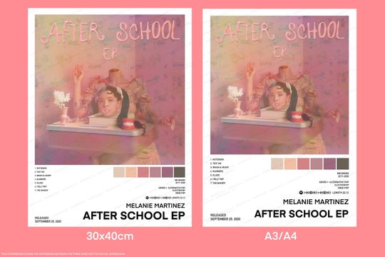 After School EP Poster Melanie Martinez