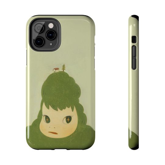 DURABLE Yoshitomo Nara - Miss Forest , Aesthetic Phone Case