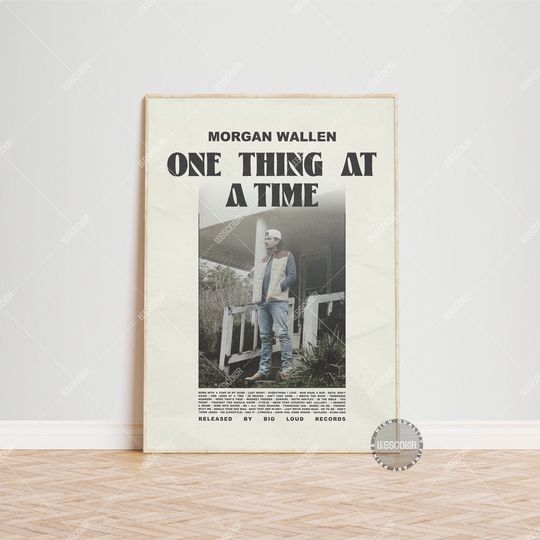 Wallen Western Posters / One Thing at a Time Poster