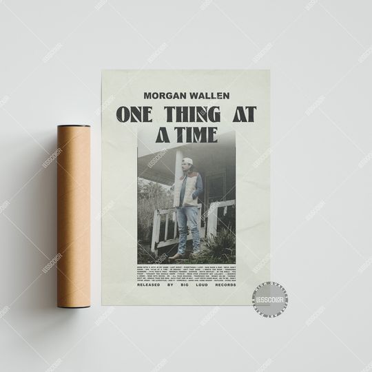Wallen Western Posters / One Thing at a Time Poster