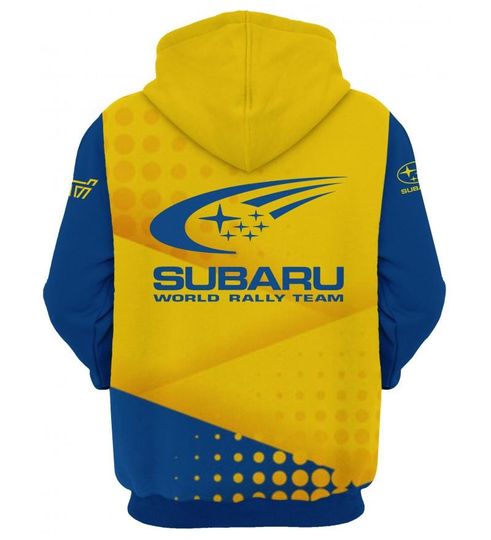Subaaru WRC 3D Printed Hoodie for Men, Women