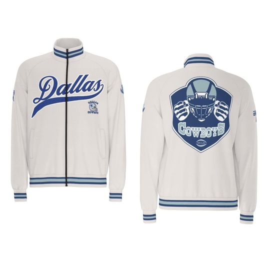 Dallas Cowboys  Raglan-Sleeve Stand Collar Jacket