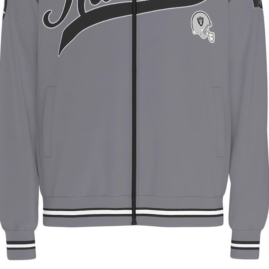 Raiders  Raglan-Sleeve Stand Collar Jacket