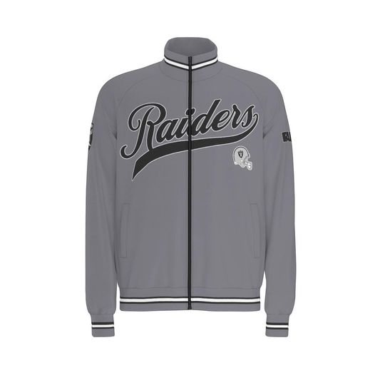 Raiders  Raglan-Sleeve Stand Collar Jacket