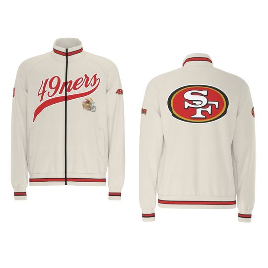 SF 49NER  Raglan-Sleeve Stand Collar Jacket