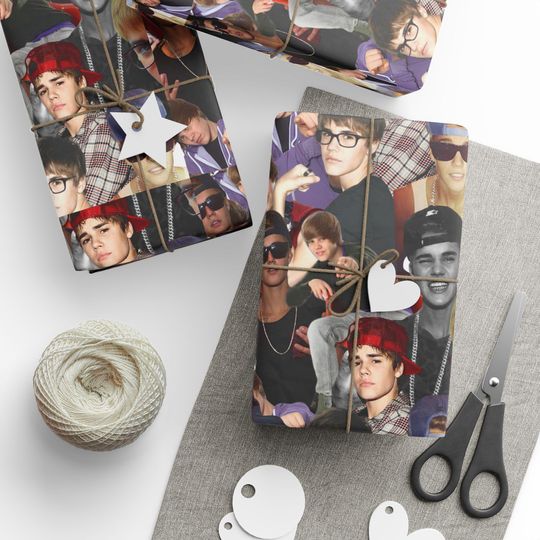 Bieber Wrapping Paper