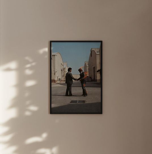 Pink Floyd - Wish You Were Here , Music Poster , Wall Art, Wall Decor ,  Music Poster