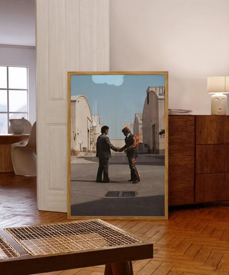 Pink Floyd - Wish You Were Here , Music Poster , Wall Art, Wall Decor ,  Music Poster