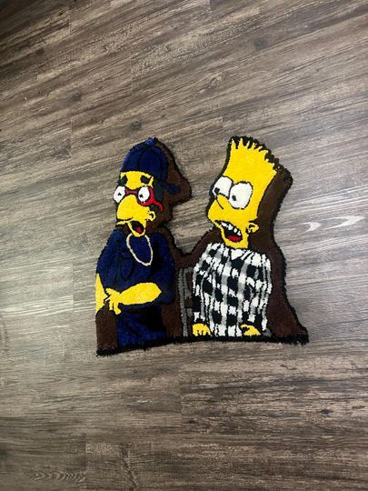 Custom Simpsons X Friday Craig & Smokey Rug