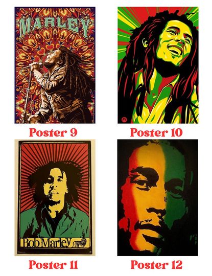Bob Marley One Love 2024 Poster, Bob Marley Poster