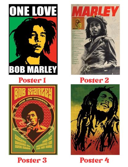Bob Marley One Love 2024 Poster, Bob Marley Poster