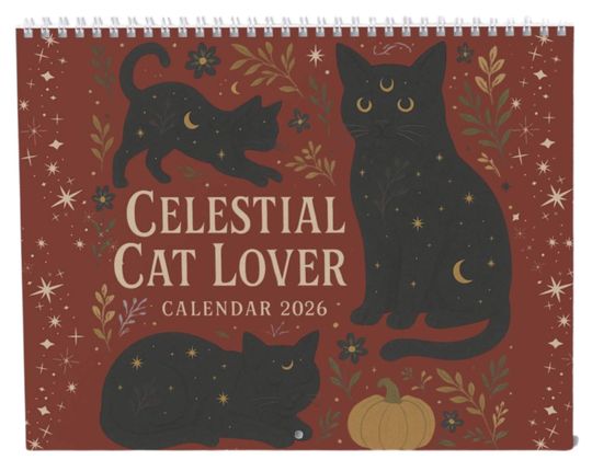 Cat Calendar 2026 Wall Calendar for Cat Lovers and Gift Items