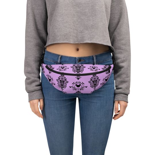 Haunted Mansion Disney Halloween Mickey Pumpkin Fanny Pack