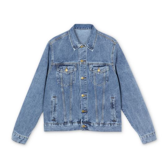 Bart Simpson Chillin Mens Denim Jacket