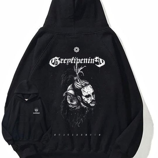 Suicideboys Hoodie - Oversized Black Hoodie