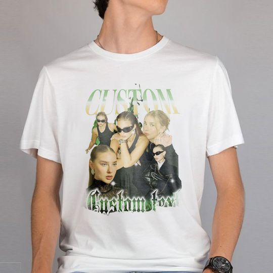 Personalized Bootleg Shirt, Custom Photo Shirt