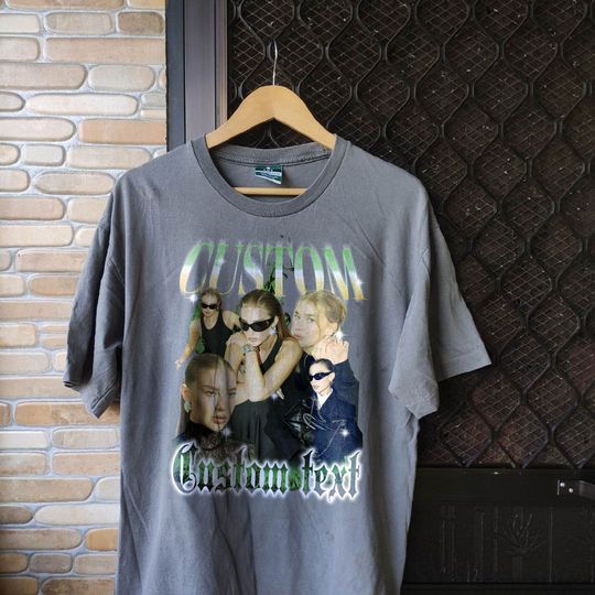 Personalized Bootleg Shirt, Custom Photo Shirt