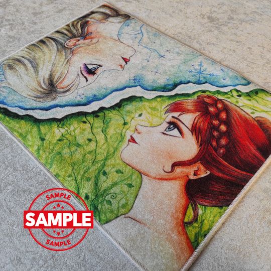 The Simpsons Rug, Funny Cartoon Design, Area Rug