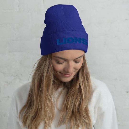 Detroit Lions Cuffed Beanie