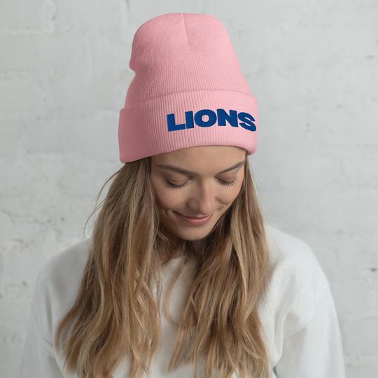 Detroit Lions Cuffed Beanie