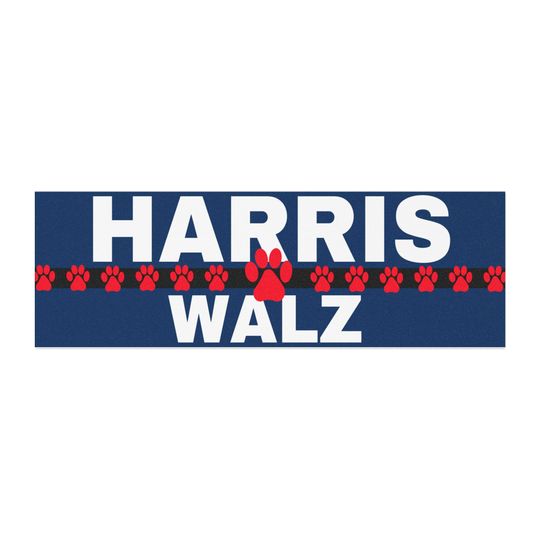 Kamala Harris Car Magnet - Childless Cat Lady
