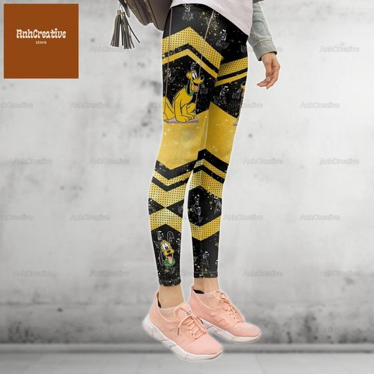 Disney Pluto Hoodie And Leggings, Custom Pluto Dog Hoodie, Leggings