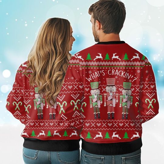 Nutcracker Christmas Ugly Sweater - Soldiers Holiday Sweatshirt