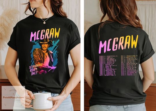 Tim McGraw 2024 Tour Standing Room Only Shirt